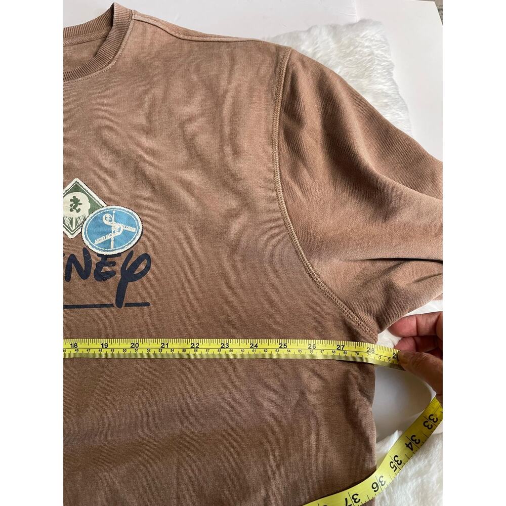 Disney Store Walt Disney Studios Brown Crewneck Sweatshirt 3XL Plus Size - Picture 7 of 7